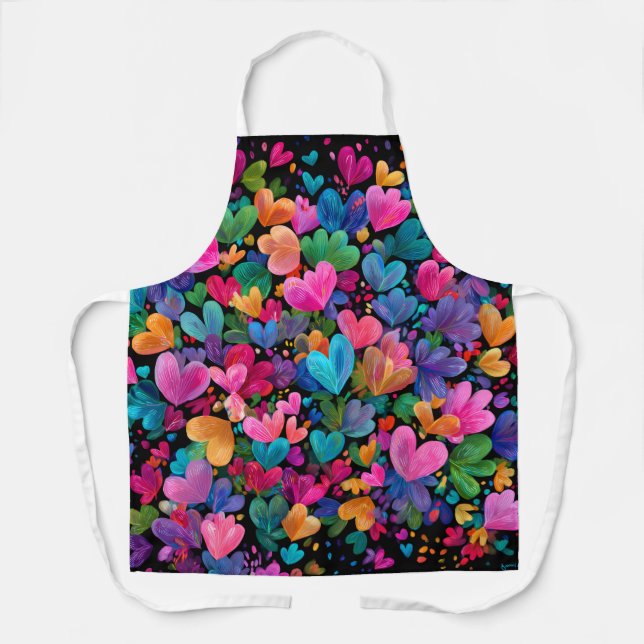 Delantal Valentine’s Day Apron | Cute, Romantic & Love (Anverso)