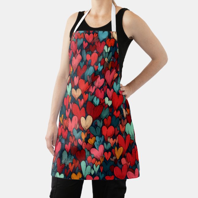Delantal Valentine’s Day Apron | Cute, Romantic & Love (in situ)