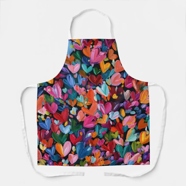 Delantal Valentine’s Day Apron | Cute, Romantic & Love (Anverso)