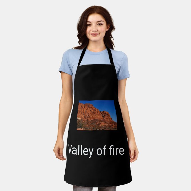 Delantal Valle de Fuego (Gastado)
