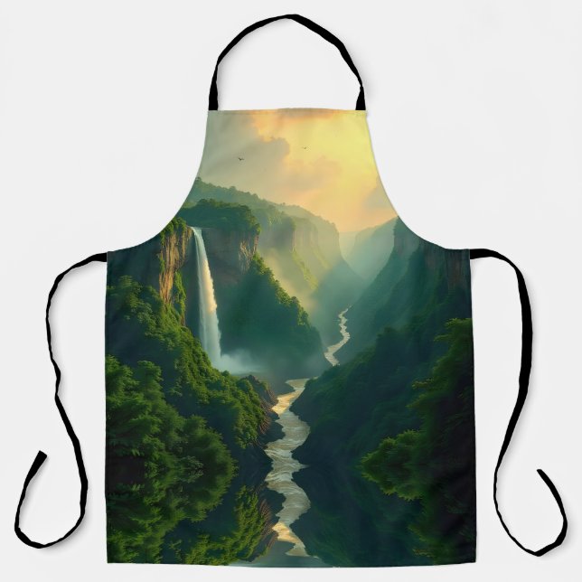 Delantal Valle de la Cascada (Anverso)