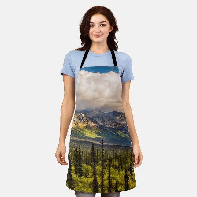 Delantal Valle de Matanuska, Alaska meridional #2 (Gastado)