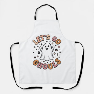 Delantal Vamos Fantasmas Cute Halloween Ghost