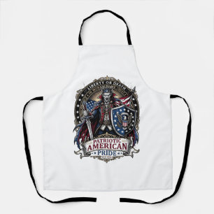 Delantal Vampiro Patriota Señor de la Libertad Horror Monst