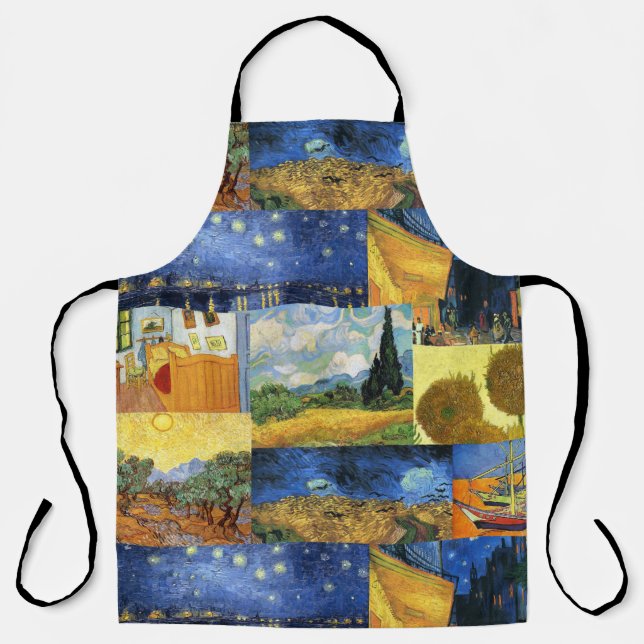 Delantal Van Gogh Dream Pinturas Art Apron (Anverso)