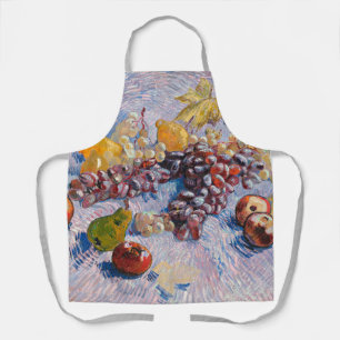 Delantal Van Gogh - Uvas, Lemones, Peras y Manzanas,