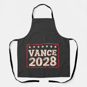 Delantal Vance 2028 Para la elección presidencial Trump Rep