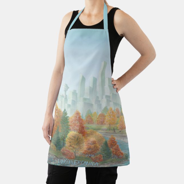 Delantal Vancouver Apron Vancouver Souvenir Apron (in situ)