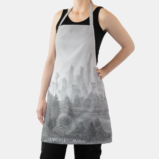 Delantal Vancouver Apron Vancouver Souvenir Apron (in situ)