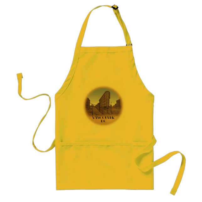 Delantal Vancouver Canada Souvenir Apron & Cooking Gifts (Frente)