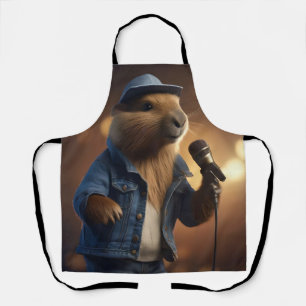 Delantal "Vaquero de Capybara: Serenading the Wild West"
