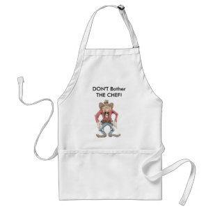 Delantal Vaquero listo para dibujar