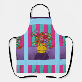 Delantal Vasa amarilla