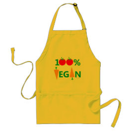 Delantal Vegan Cooking Cute Humorous Apron
