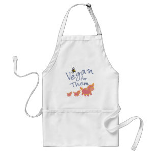 Delantal Vegan para animales