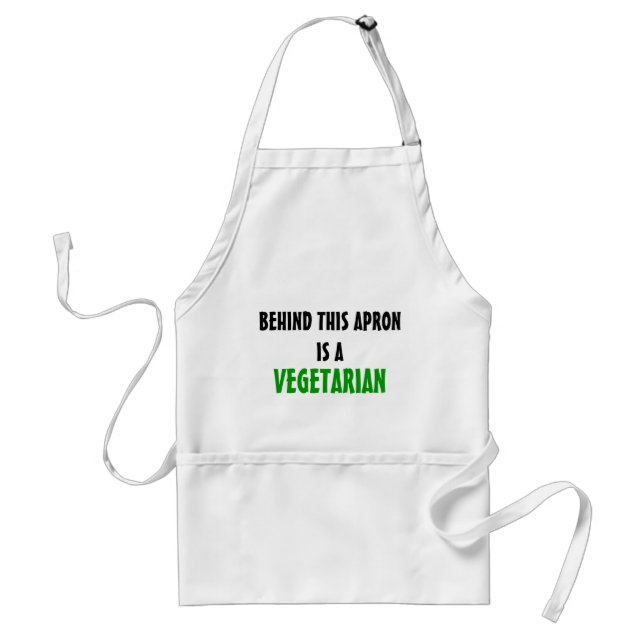 Delantal vegetariano (Frente)