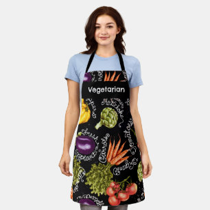 Delantal Vegetariano de VerdurasC