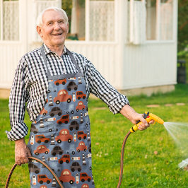 Delantal Vehículos para niños