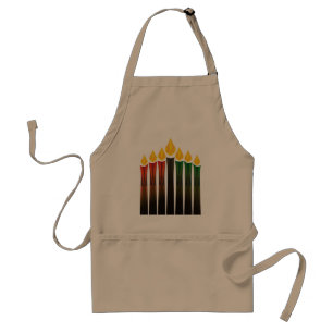 Delantal velas de kwanzaa