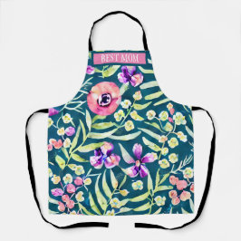 Delantal Verano Apron personalizado y botánico Boho