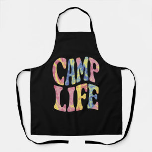 Delantal Verano de camping Chicas Campamento de vida Tie-Di
