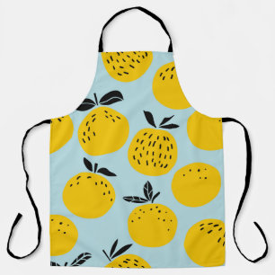 Delantal Verano de los naranjas: Frutísimo patrón de cosech