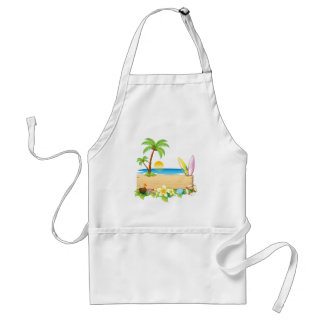 Delantal Verano tropical