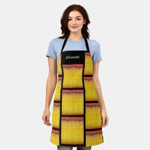 Delantal Verano tropical personalizado