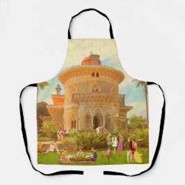 Delantal Verão de 1934 em Monserrate (Sintra - Portugal)