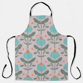 Delantal Verdant Whimsy Pink