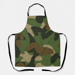 Delantal Verde Camuflaje