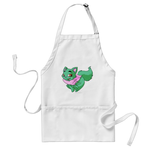 Delantal Verde de Wocky (Frente)