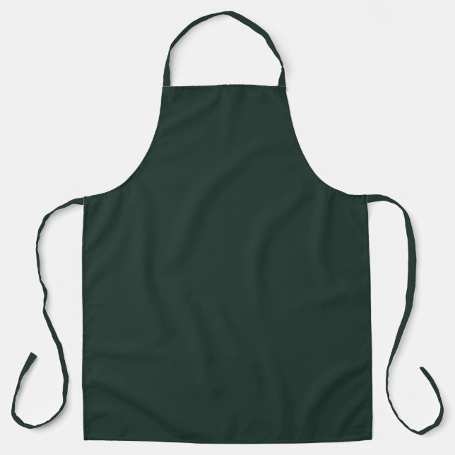 Delantal Verde oscuro (Anverso)