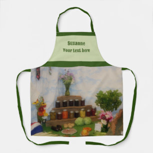 Delantal Verduras del País Feria Personalizadas