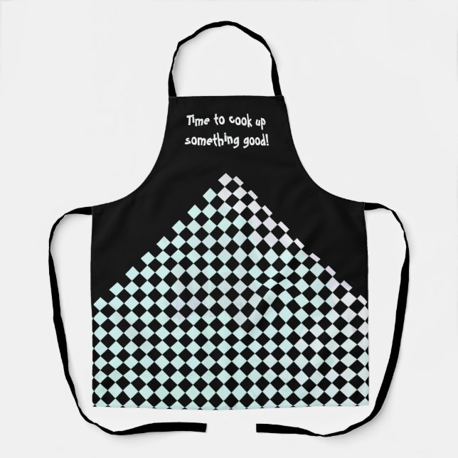 Delantal Verificadores con topografía verde de Rubor (Anverso)