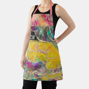 Delantal Versión de Monograma Glam Apron