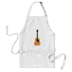 Delantal Vertical de la guitarra acústica