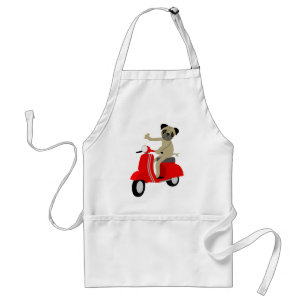Delantal Vespa del barro amasado