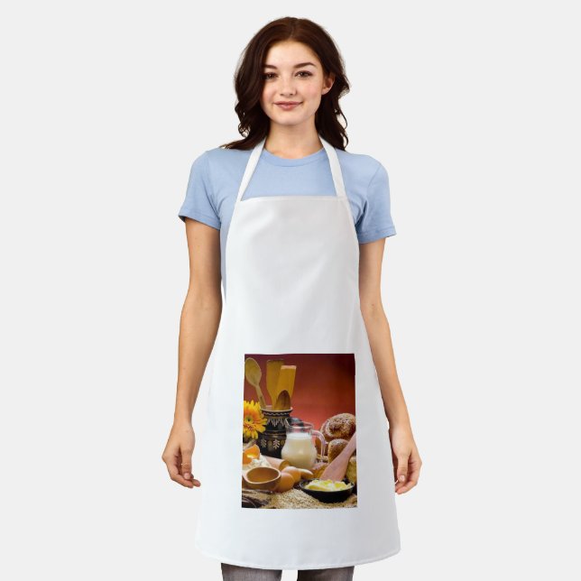 Delantal vestido de cocina (Gastado)
