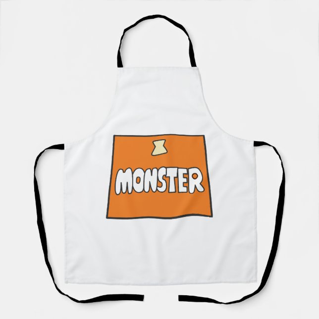 Delantal Vestuario de Pikamee, Monstruo  (Anverso)