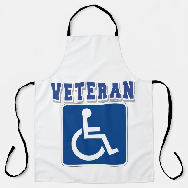 Delantal Veterano discapacitado (Anverso)