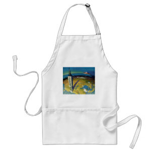 Delantal Viajes de época Edificio Empire State de Nueva Yor