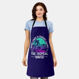 Delantal Vibes de verano tropical-82646