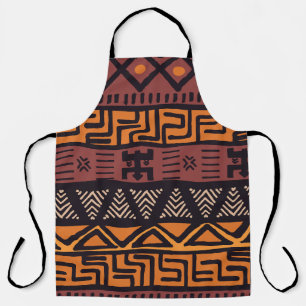 Delantal Vibes étnicas africanas al estilo bohemio