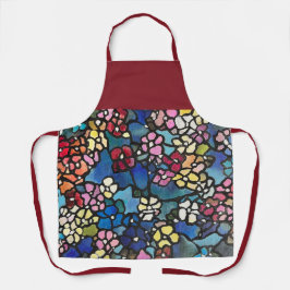 Delantal Vibrant Bouquet Apron