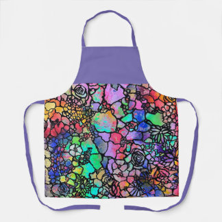 Delantal Vibrant Bouquet Apron
