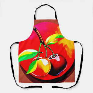 Delantal Vibrant Cherry Duo