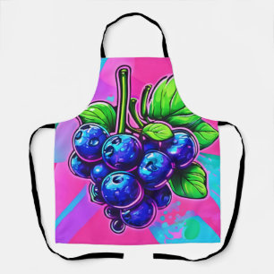 Delantal Vibrante Artes de Blueberry
