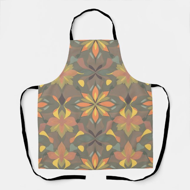 Delantal Vibrante Diseño Apron Seamless (Anverso)