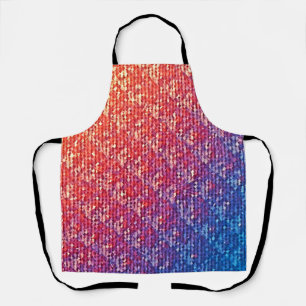 Delantal Vibrante Esparkle de mosaico emocional